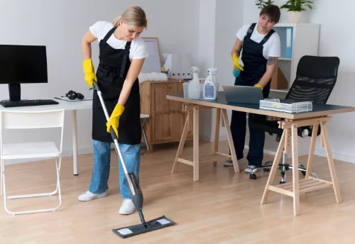 Nettoyage de bureau professionnel à Luant